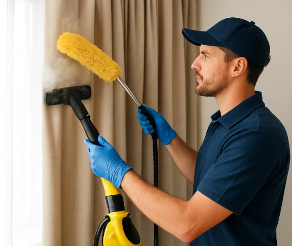 Trusted drapes cleaning technician Matty Curtain Cleaning duffys-forest-nsw QLD