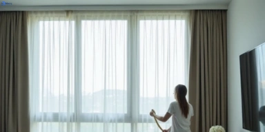 Delicate sheer drape cleaning duffys-forest-nsw Matty Curtain Cleaning